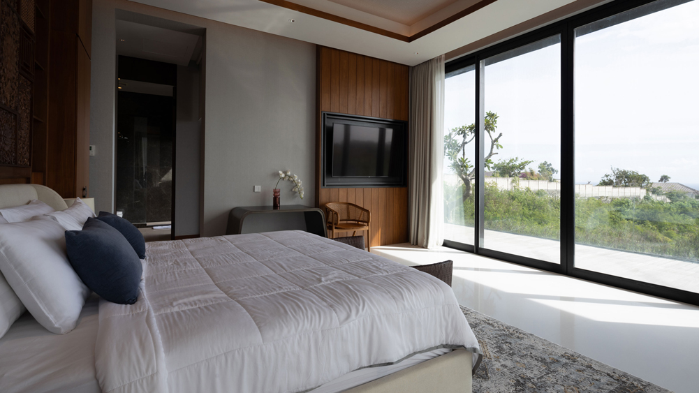 Villa BIE - Restful bedroom with stunning views